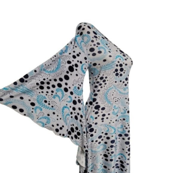 Sexy Maxi Dress Body Con Figure Hugging Long One Shoulder Dress   Size S/M - Picture 2 of 9